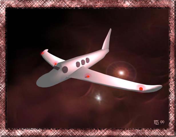 3D Plane modeling project